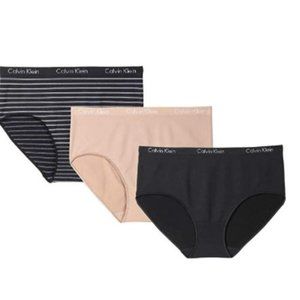 New! CALVIN KLEIN Women's 3 Pack Modern Brief Underwear Size&Color Variety!